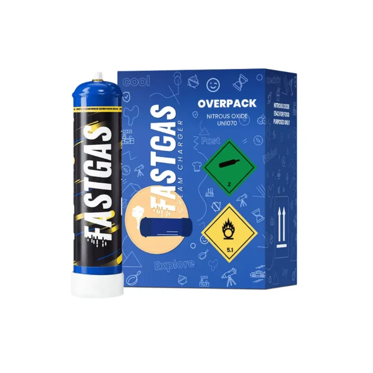 FastGas 640g N2O tank – buy FastGas cream charger tanks online