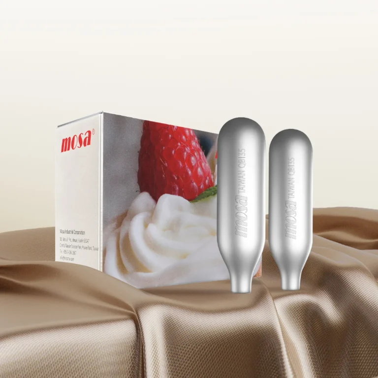 MOSA 8g N2O cream chargers with box – buy food-grade cream chargers online