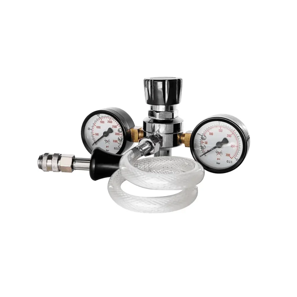 N2O tank pressure regulator – order the universal regulator set