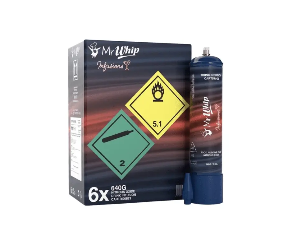 Mr Whip 640g N2O tank – buy Mr Whip tanks online